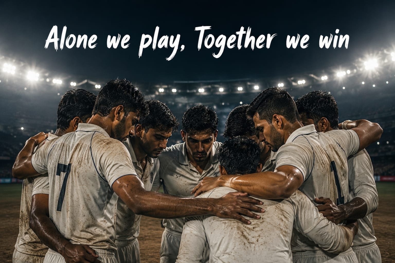 Players Celebrating Victory Token Moment After Competitive T20 Match