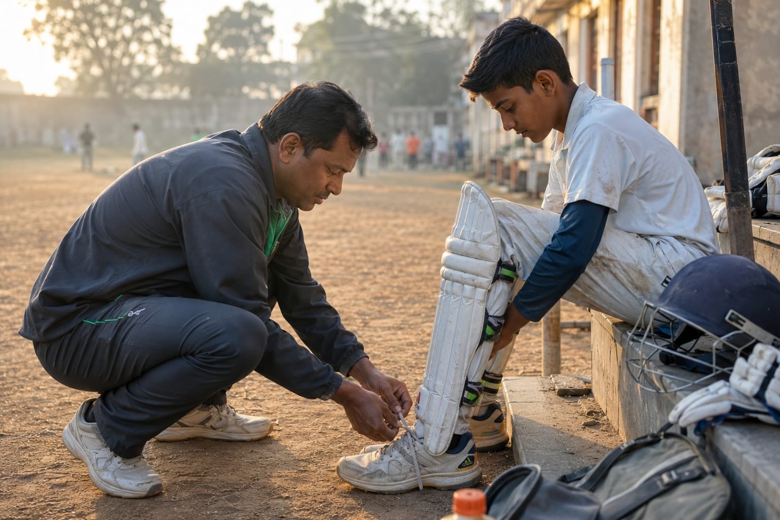 Wicketkeeper Practicing Reflex Drills At High Performance Camp