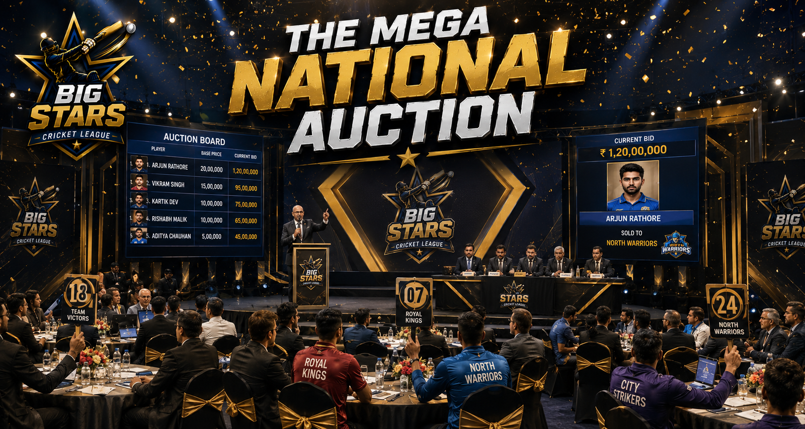 BSCL Mega National Auction Floor